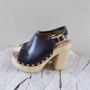 LAST CALL!!! SAM EDELMAN SUPER CHUNKY WOODEN PLATFORM SHOES